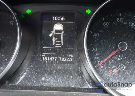 2017 Volkswagen Passat 1.8T Se z USA, uszkodzony, nr VIN 1VWBT7A3XHC009376